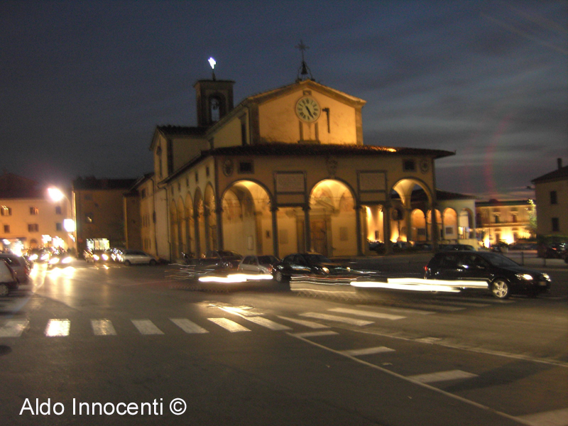 SANTUARIO DI SANTA MARIA A FONTENUOVA A MONSUMMANO DI NOTTE
