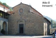 CORSENA: FACCIATA DELLA PIEVE DI S. PIETRO