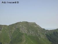 IL MONTE CORNO ALLE SCALE DALLA VETTA DEL MONTE GENNAIO