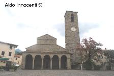 PIEVE DI S. PIETRO A CASCIA: FACCIATA E CAMPANILE 1� IMMAGINE