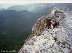 ATTACCO ALLA FERRATA DEL SELLA