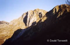 LA VETTA DEL FREDDONE DAL SENTIERO