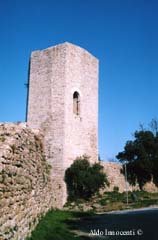 UN TRATTO DI MURA E LA TORRE DI MONSUMMANO ALTO