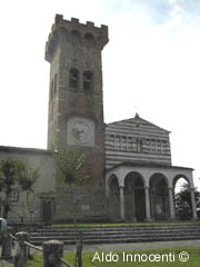 FACCIATA E CAMPANILE DELLA PIEVE DI SAN PAOLO