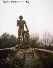 LA STATUA DI GHINO DI TACCO A RADICOFANI